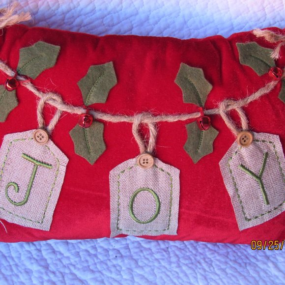 Other - CHRISTMAS HOLIDAY ACCENT THROW PILLOW